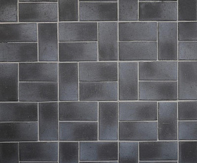 Клинкерная брусчатка ЛСР Зальцбург платина 200х100х50 мм, графит