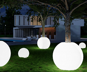 Шар Berkano Woodland Snow White Light