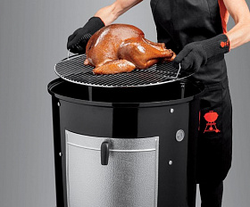 Коптильня Weber Smokey Mountain Cooker 57 см, Черный 731004