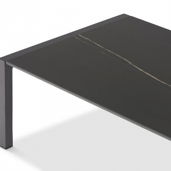 Кофейный стол Stockholm Brafritid антрацит/черный, алюминий/спеченный камень фото 3