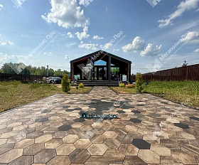 Тротуарная плитка Выбор Соты - Б.3.Ш.6 60 мм Листопад Песчаник