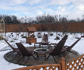 Relax 2 кресла + столик, Эбен