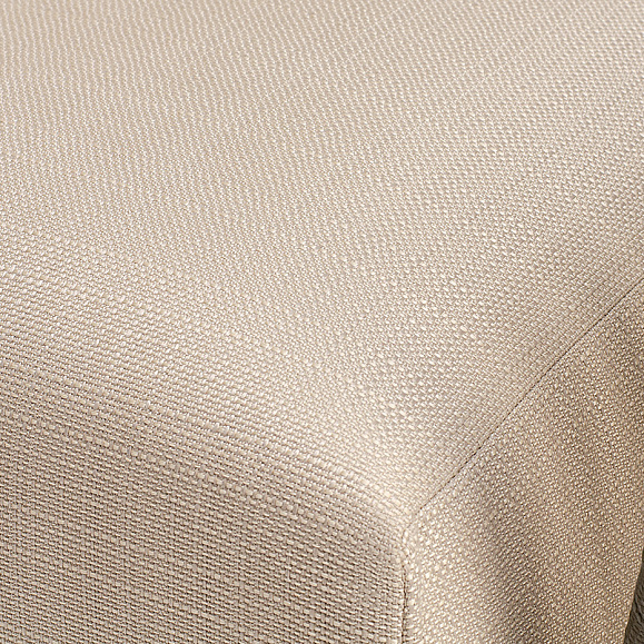 Форли кресло плетеное из роупа, каркас алюминий светло-серый (RAL7035) муар, роуп серо-коричневый 23мм, ткань Mossle бежевая фото 6