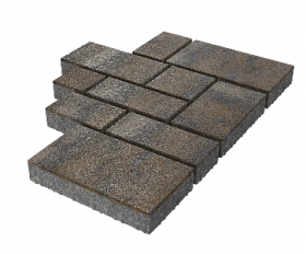 Тротуарная плитка Stellard Микс Сити 60 мм Каньон