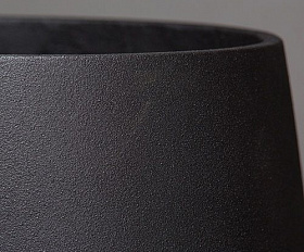 Кашпо Concretika Cone D24 H26 Nero