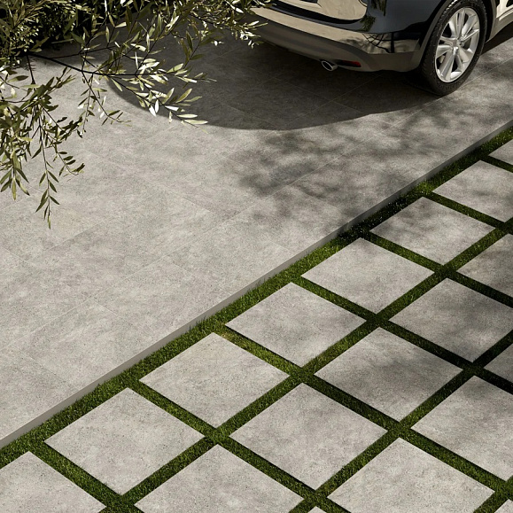 Керамогранит Italon Скайлайн Клауд Структурированный 60x60 см фото 2