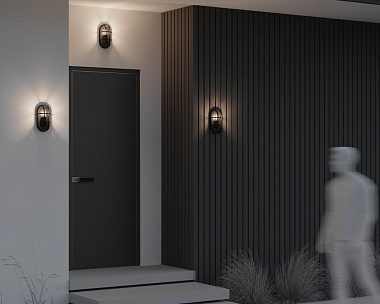 Настенный светильник (бра) Candle Maytoni O449WL-01GF1 цвет Графит