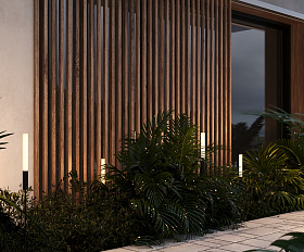 Ландшафтный светильник Flare Maytoni O487FL-L3GF3K1 цвет Графит