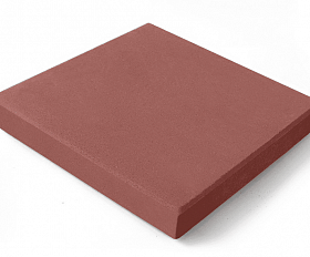 Тротуарная плитка Нобетек Квадрат 1К5ф 400x400x50 красная