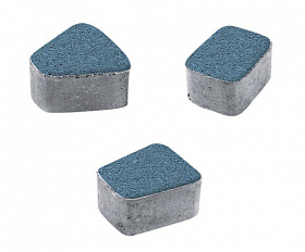 Тротуарная плитка Выбор Классико Б.2.КО.6 Гранит 60 мм Синий