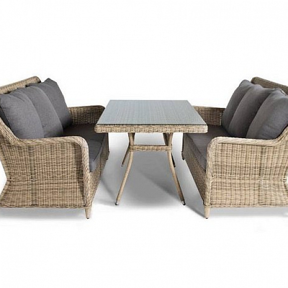 Обеденная Кортадо 4SIS группа из искусственного ротанга фото 2