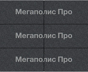 Тротуарный камень Выбор Прямоугольник Б.5.П.8 600х300х80 мм Стоунмикс Черный