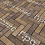 Тротуарная плитка Выбор Паркет Б.4.П.6 Листопад Мокко