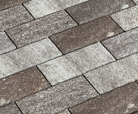 Брусчатка Нобетек 2П8Ф 200x100x80 Колормикс №25 Шоколад