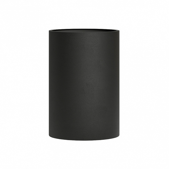 Кашпо Concretika Тюб Макси D40H60 Идеально черный фото 2