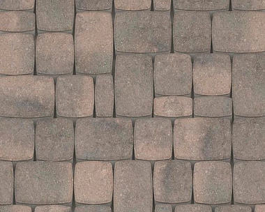 Тротуарная плитка Каменный Век Классико Модерн ColorMix 60 мм Оттенки серого