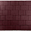 Тротуарная плитка Лидер 40 Провинция 60 мм Красный