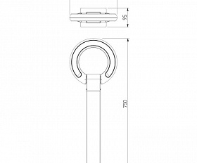 Уличный светильник Elektrostandard NAVI LED 35164/F черный