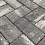 Тротуарная плитка Koldiz Брусчатка 50 мм Оникс Черный