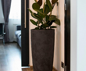 Кашпо Concretika Bansai D79 H30 Black Max