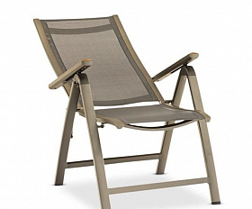 Комплект обеденной мебели Lyon-Andy 280B+10R Brafritid бежевый/натуральный, алюминий/тик