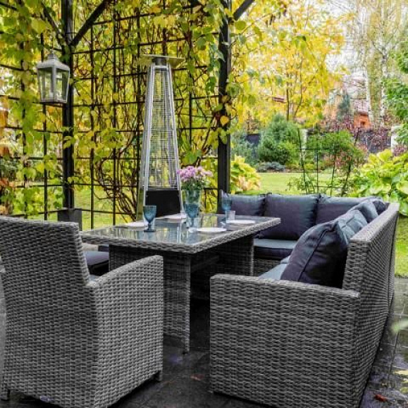 Комплект мебели Zorro Plus Royal Family из искусственного ротанга, цвет серый фото 4