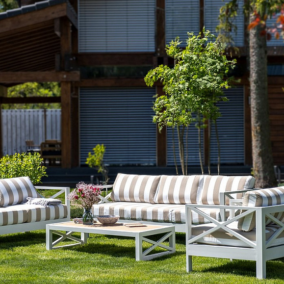 Кофейный стол из алюминия MIA Joygarden фото 6