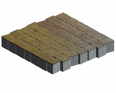 Тротуарная плитка Аттика Steinrus 60 мм Colormix Брайс