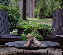 Костровая чаша чугунная Concretika Plato С100, толщина 12 мм