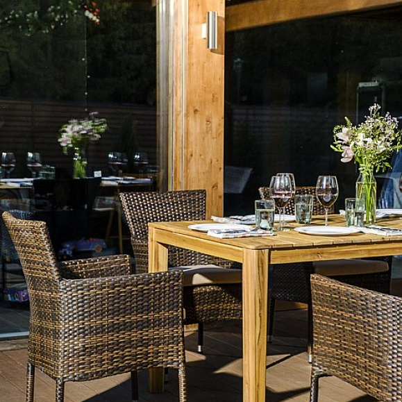 Обеденный комплект AURA 170 см на 6 персон с креслами Joygarden фото 7