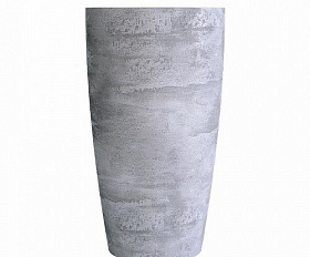 Кашпо Concretika Conus D40 H80 Concrete Grey Light