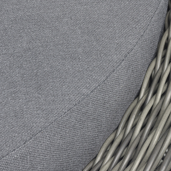 Барселона диван из искусственного ротанга трехместный, цвет графит фото 7