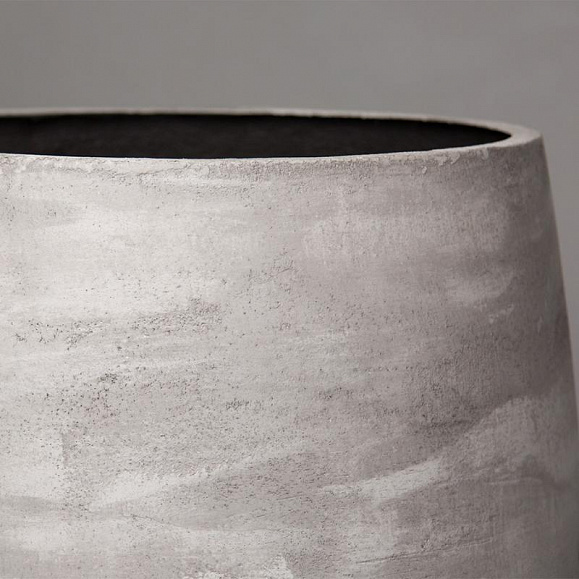 Кашпо Concretika  Vase3 D90 H95 Concrete Grey Light фото 2