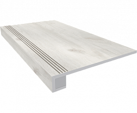 Комплект Керамогранитная ступень Estima DA00 33x120 см с бортиком + Подступенок 14,5х120 см