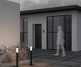 Ландшафтный светильник Willis Maytoni O418FL-01B1 цвет Черный