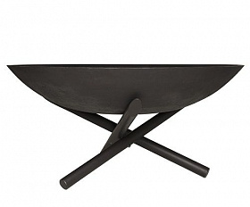 Костровая чаша чугунная Concretika Premium E100, толщина 15 мм