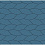 Тротуарная плитка Выбор Скошенный шестиугольник Б.1.ШГ.6 60 мм Стандарт Синий