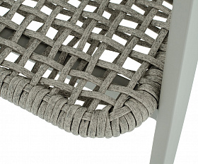 Амстердам плетеный стул из искусственного ротанга, цвет серый