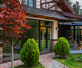 Настенный светильник (бра) Albion Maytoni O413WL-01BZ цвет Бронза Антик