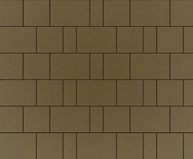 Тротуарная плитка Фабрика Готика Новый Город 240х160х60, 160х160х60, 80х160х60 мм. PROFI желтый на сером цементе ч/п