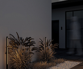 Ландшафтный светильник Pole Maytoni O440FL-L12GF3K цвет Графит