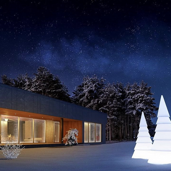 Ёлка Berkano Eiswald 2,5 Snow White Light фото 2