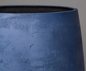 Кашпо Concretika Oval D30 H41 Blueberry