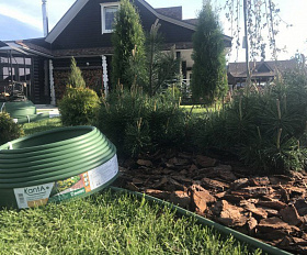 Бордюр садовый KANTA Standartpark SP Б-16000.10.02-ПП 82552 Бухта Оливковый 100 м