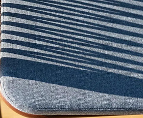 Обеденная группа Каффе Дабл 4SIS из искусственного ротанга на 4 персоны, цвет дуб