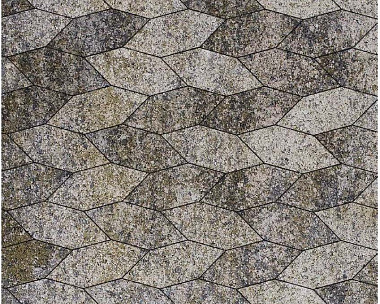 Тротуарная плитка Выбор Скошенный шестиугольник Б.1.ШГ.6 60 мм Искусственный камень Габбро