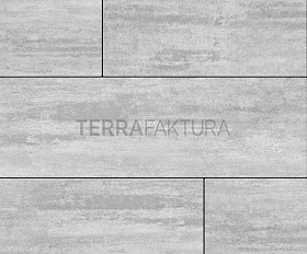 Тротуарная плитка Terrafaktura Лонго 900x300x80 мм Северный бриз