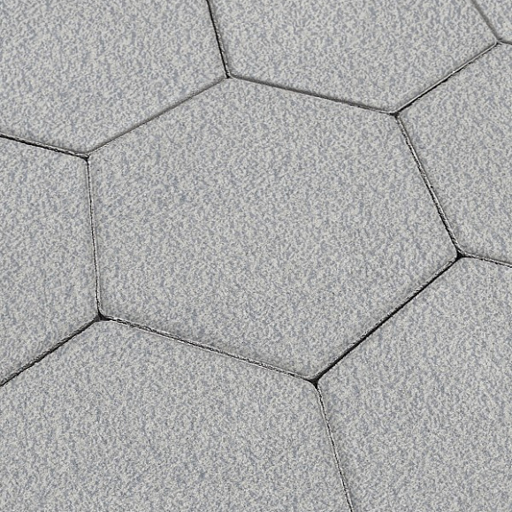 Тротуарная плитка Выбор Соты - Б.3.Ш.6 60 мм Гранит Серый фото 1