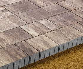 Тротуарная плитка 342 Механический завод Новый Город ColorMix 60мм Онега