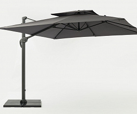 Садовый зонт Varallo Brafritid антрацит/антрацит, алюминий